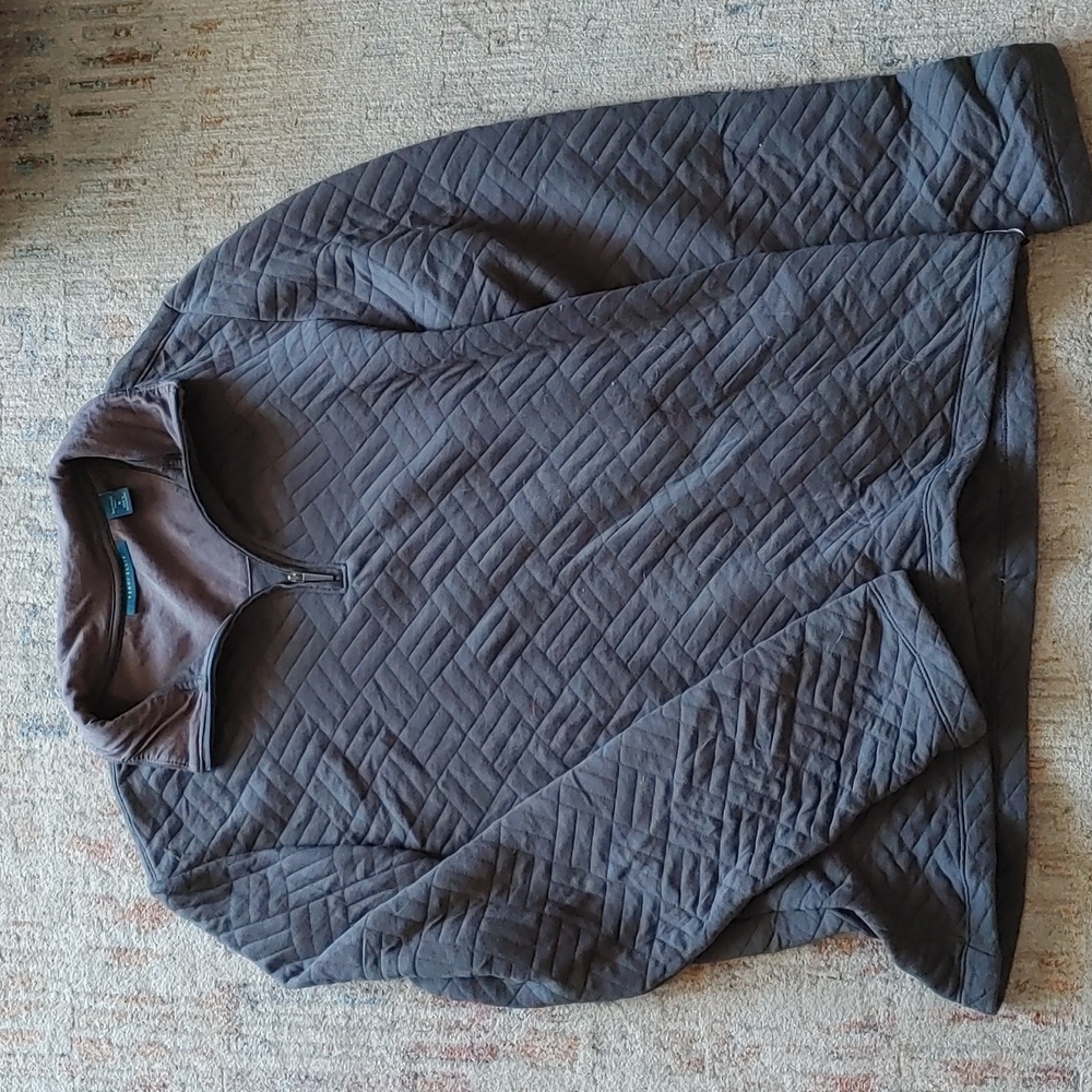 🍁2 for 20! Perry Ellis quarter zip